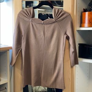 BCBG MAX AZRIA Sweater with rhinestone detail